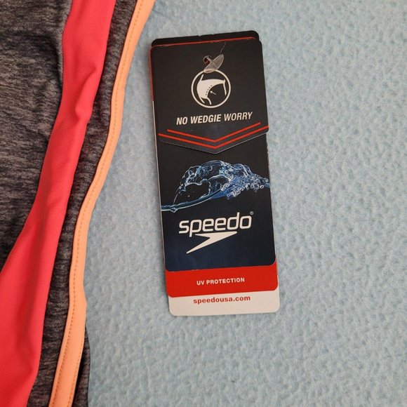 75. Speedo 1pc swimsuit. Size 14. NWT - Picture 3 of 5